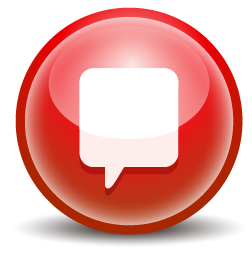 red chat icon